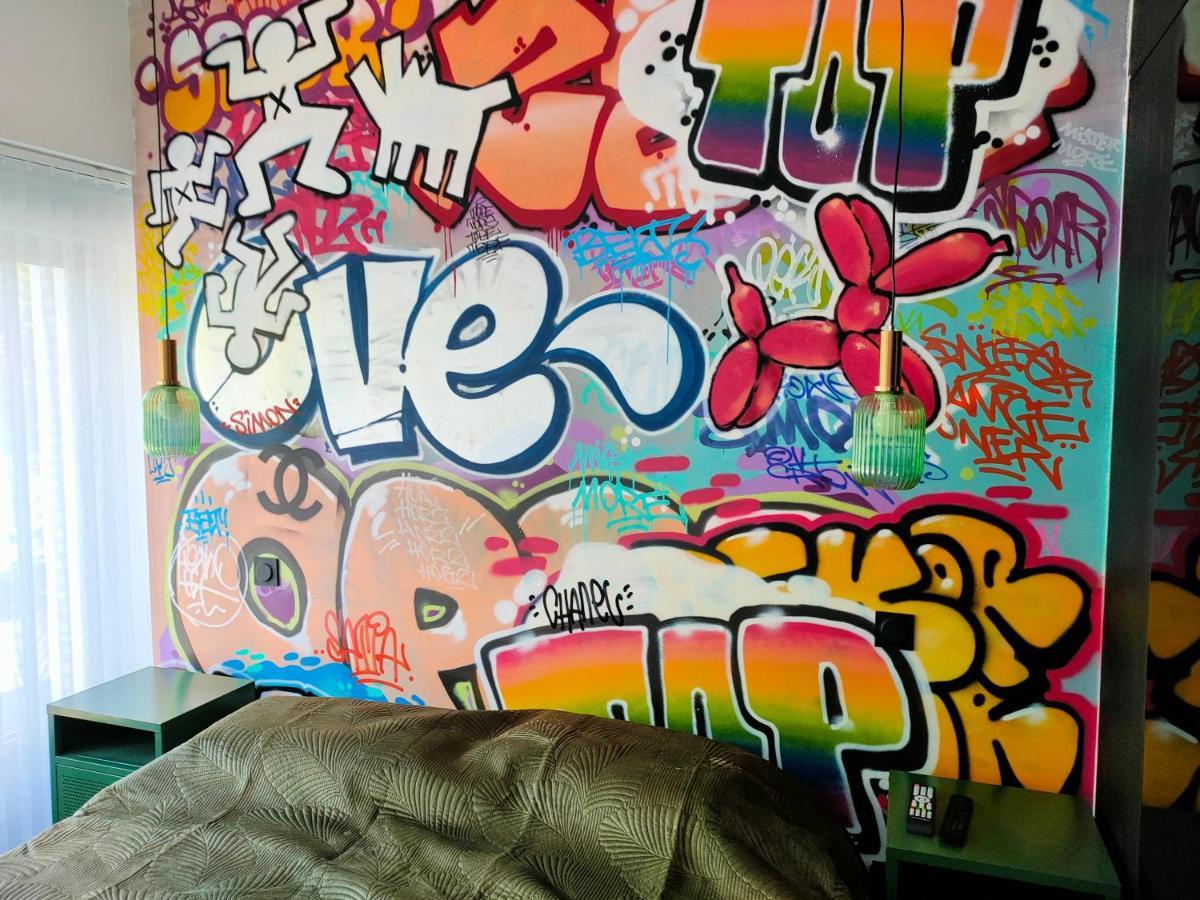 Chambre Street Art Capbreton Exterior foto